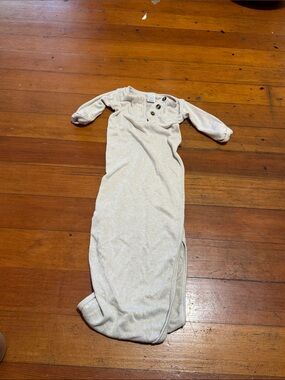 Lou Lou & Company Cream Button-Front Sleep Sack